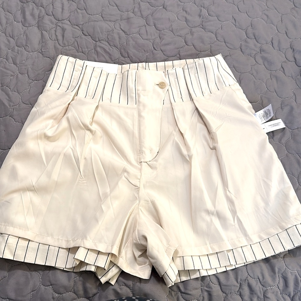 Ann Taylor high waist Linen shorts NWT - Picture 9 of 9
